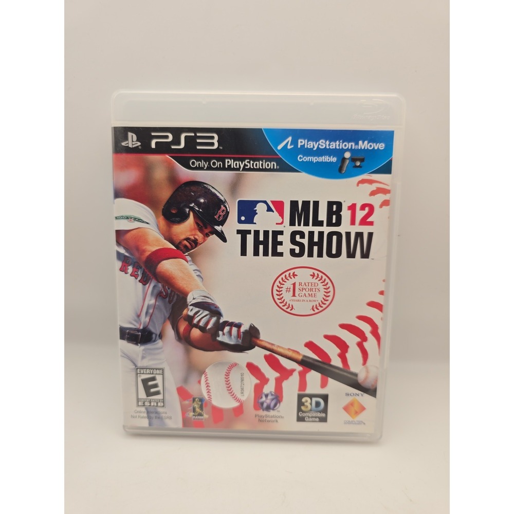 MLB 12 The Show Sony Playstation 3 PS3 Game Complete